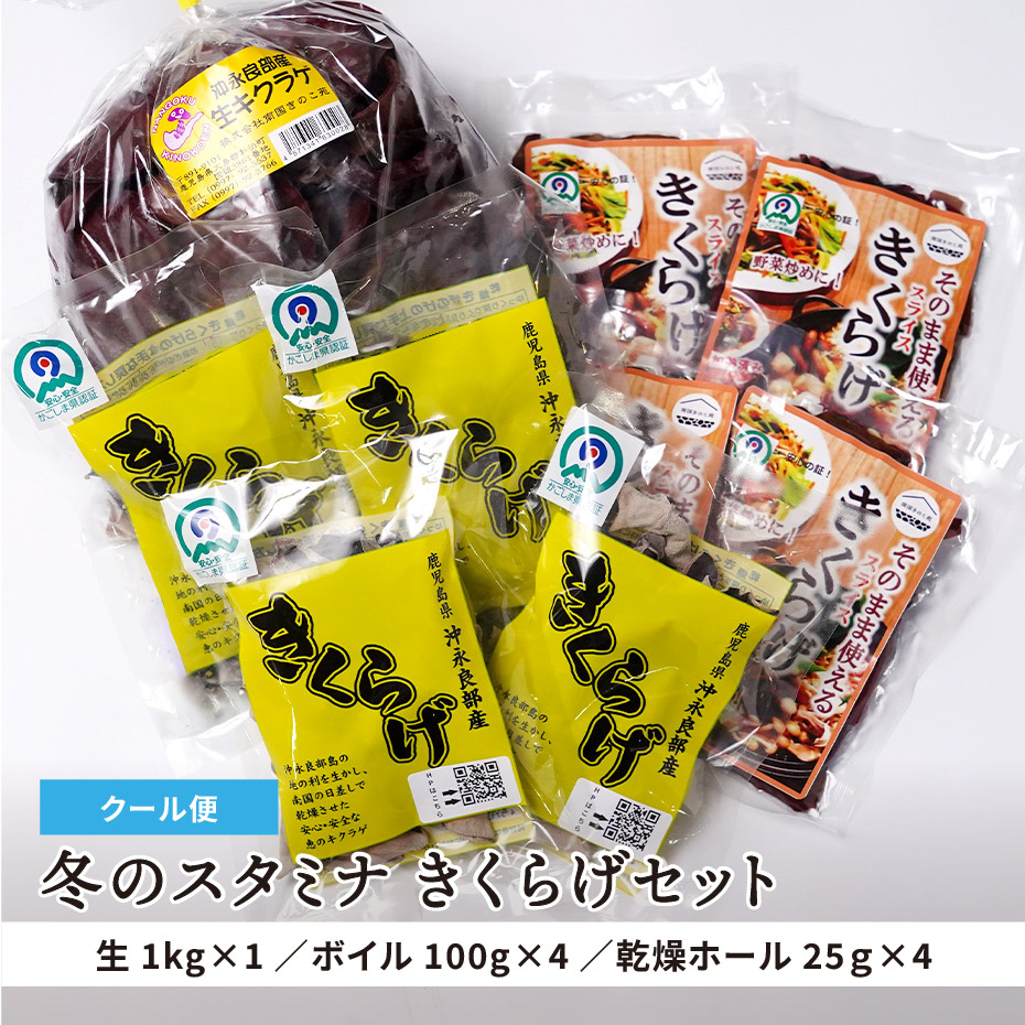 【ギフトにもぴったり】冬のスタミナ きくらげセット